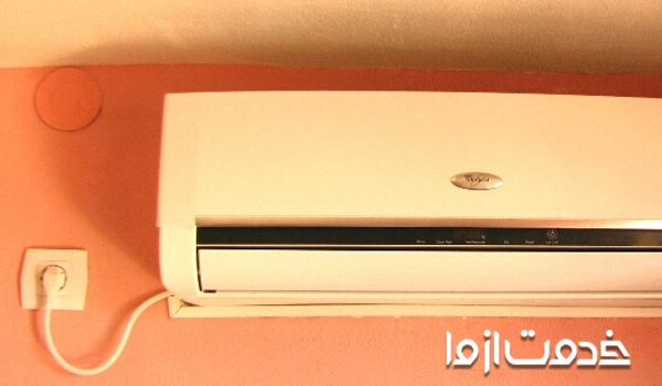 انتخاب محل نصب پریز برق کولر گازی